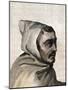 Armand Jean le Bouthillier de Rance, French abbot and founder of the Trappist Cistercians-French School-Mounted Giclee Print