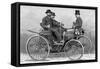 Armand Peugot's First Motor Car, 1890-null-Framed Stretched Canvas