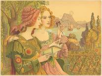 Golden Legend-Armand Point-Giclee Print