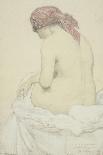 Etude de femme nue et assise-Armand Rassenfosse-Framed Giclee Print