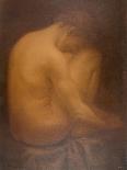 Seated Female Nude with Ghostly Female Figure in the Background, 1897-Armand Rassenfosse-Giclee Print