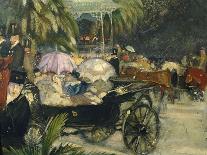 Viale Di Villa Borghese, 1912-1913-Armando Spadini-Giclee Print