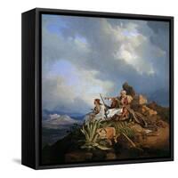 Armatoles Near Athens, 1829-Peter Von Hess-Framed Stretched Canvas