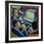 Armchair Supporters-PJ Crook-Framed Giclee Print