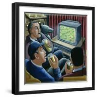 Armchair Supporters-PJ Crook-Framed Giclee Print