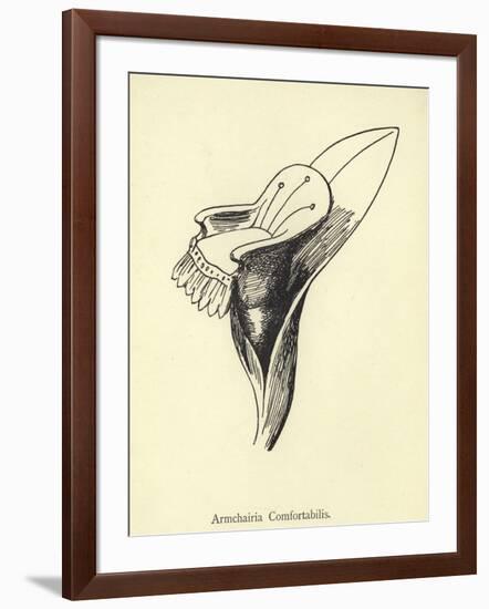 Armchairia Comfortabilis-Edward Lear-Framed Giclee Print