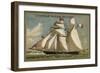 Armed Cod Fishing Schooner-null-Framed Giclee Print