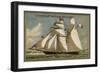 Armed Cod Fishing Schooner-null-Framed Giclee Print