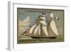 Armed Cod Fishing Schooner-null-Framed Giclee Print