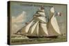 Armed Cod Fishing Schooner-null-Stretched Canvas