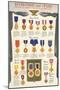 Armed Forces Decorations and Awards-null-Mounted Art Print