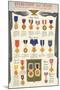 Armed Forces Decorations and Awards-null-Mounted Art Print