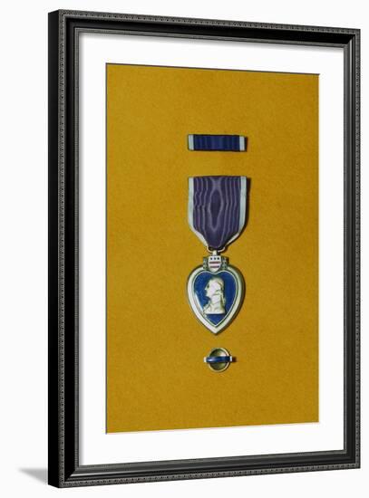 Armed Forces Purple Heart-null-Framed Photographic Print