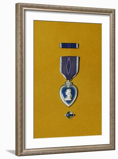 Armed Forces Purple Heart-null-Framed Photographic Print