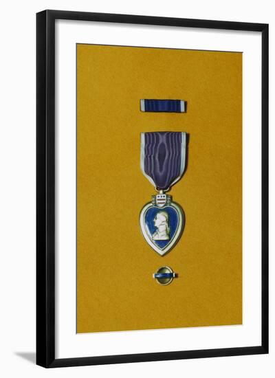 Armed Forces Purple Heart-null-Framed Photographic Print