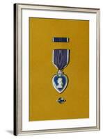 Armed Forces Purple Heart-null-Framed Photographic Print