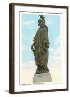 Armed Freedom, Capitol Dome-null-Framed Art Print