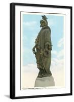 Armed Freedom, Capitol Dome-null-Framed Art Print