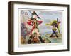 Armed Heroes, or Military Appearances at St. Stephen's and at St. Cloud's on the Day of Defiance,…-James Gillray-Framed Giclee Print