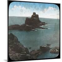Armed Knight's Rock, Land's End, Cornwall, Late 19th or Early 20th Century-null-Mounted Giclee Print