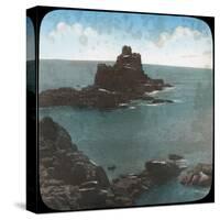 Armed Knight's Rock, Land's End, Cornwall, Late 19th or Early 20th Century-null-Stretched Canvas