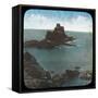 Armed Knight's Rock, Land's End, Cornwall, Late 19th or Early 20th Century-null-Framed Stretched Canvas