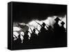 Armed Soldiers Marching-null-Framed Stretched Canvas
