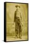 Armed Wild West Cowboy, Arizona, ca. 1890s-Williams Gallery-Framed Stretched Canvas