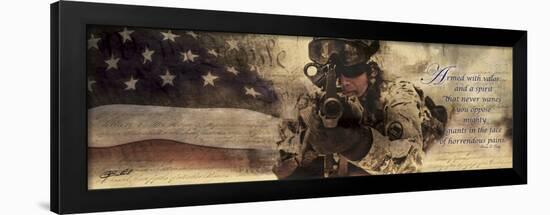 Armed with Valor-Jason Bullard-Framed Giclee Print