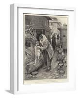 Armenia after the Massacres, a Primitive Bath-William Hatherell-Framed Giclee Print