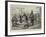 Armenia after the Massacres, around the Fountain at Mersina-Henri Lanos-Framed Giclee Print