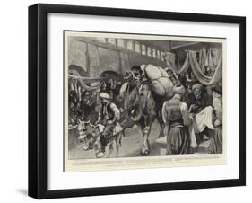 Armenia after the Massacres, in the Silk Market at Marash-William Small-Framed Giclee Print