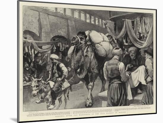 Armenia after the Massacres, in the Silk Market at Marash-William Small-Mounted Giclee Print