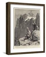 Armenia after the Massacres, Kurdish Brigands in the Hassan Ali Pass-Frank Dadd-Framed Giclee Print