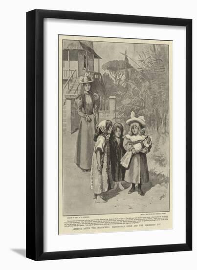 Armenia after the Massacres, Mahomedan Girls and the Forbidden Toy-null-Framed Giclee Print
