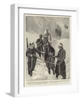 Armenia after the Massacres, Stopping a Wedding Procession to Demand Backsheesh-William Hatherell-Framed Giclee Print