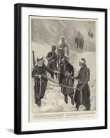 Armenia after the Massacres, Stopping a Wedding Procession to Demand Backsheesh-William Hatherell-Framed Giclee Print