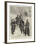 Armenia after the Massacres, Stopping a Wedding Procession to Demand Backsheesh-William Hatherell-Framed Giclee Print