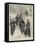 Armenia after the Massacres, Stopping a Wedding Procession to Demand Backsheesh-William Hatherell-Framed Stretched Canvas
