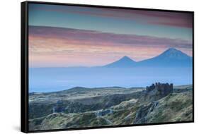 Armenia, Aragatsotn, Yerevan, Amberd Fortress Located on the Slopes of Mount Aragats-Jane Sweeney-Framed Stretched Canvas