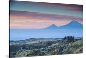 Armenia, Aragatsotn, Yerevan, Amberd Fortress Located on the Slopes of Mount Aragats-Jane Sweeney-Stretched Canvas