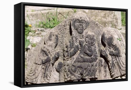 Armenia, Dilizan Region, Relief from Haghartsin-null-Framed Stretched Canvas