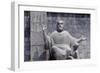 Armenia, Erewan, Statue of Mesrop Mashtots in Mesrop Mashtots Institute of Ancient Manuscripts-null-Framed Giclee Print