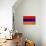 Armenia Flag Design with Wood Patterning - Flags of the World Series-Philippe Hugonnard-Art Print displayed on a wall