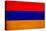 Armenia Flag Design with Wood Patterning - Flags of the World Series-Philippe Hugonnard-Stretched Canvas