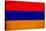 Armenia Flag Design with Wood Patterning - Flags of the World Series-Philippe Hugonnard-Stretched Canvas