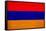 Armenia Flag Design with Wood Patterning - Flags of the World Series-Philippe Hugonnard-Framed Stretched Canvas