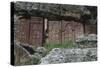 Armenia, Geghard Monastery, Row of Khachkars, Carved Tombstones-null-Stretched Canvas