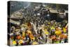 Armenia Ghat Flower Market, Kolkata (Calcutta), West Bengal, India, Asia-Tony Waltham-Stretched Canvas