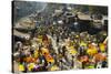 Armenia Ghat Flower Market, Kolkata (Calcutta), West Bengal, India, Asia-Tony Waltham-Stretched Canvas